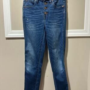 Madewell‎ High Rise Medium Blue Jeans